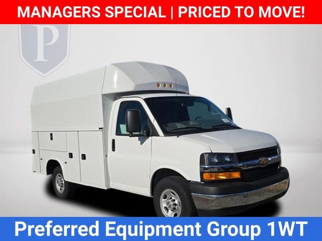 New 2025 Chevrolet Express 3500 w/ Power Convenience Package RWD image 2