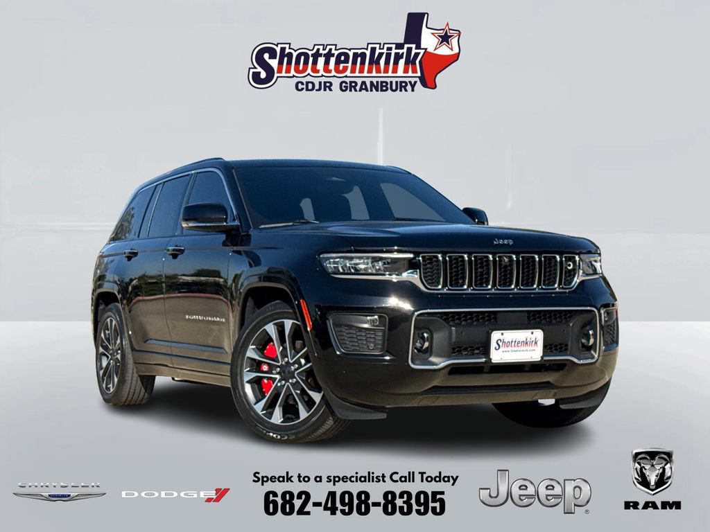 Used 2023 Jeep Grand Cherokee Overland w/ Adv Protech Group III AWD/4WD video 1