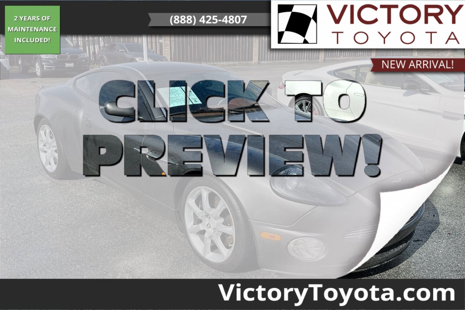 Used 2004 Aston Martin Vanquish RWD image 1