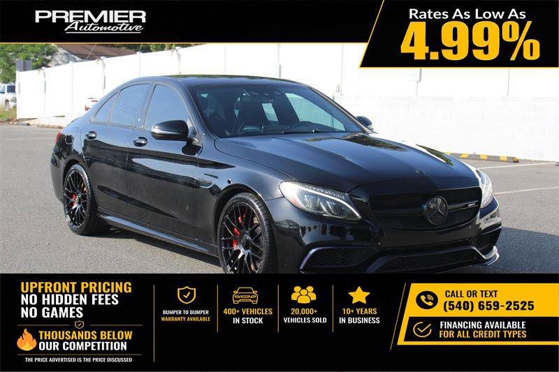Used 2016 Mercedes-Benz C 63 AMG S image 1