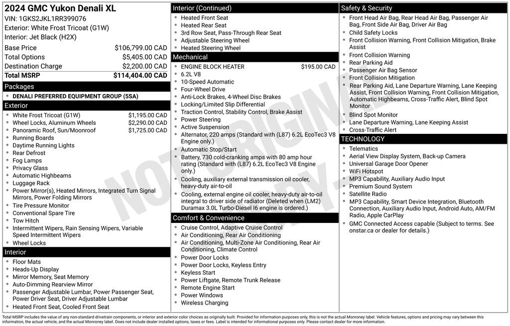 Used 2024 GMC Yukon XL Denali AWD/4WD image 43