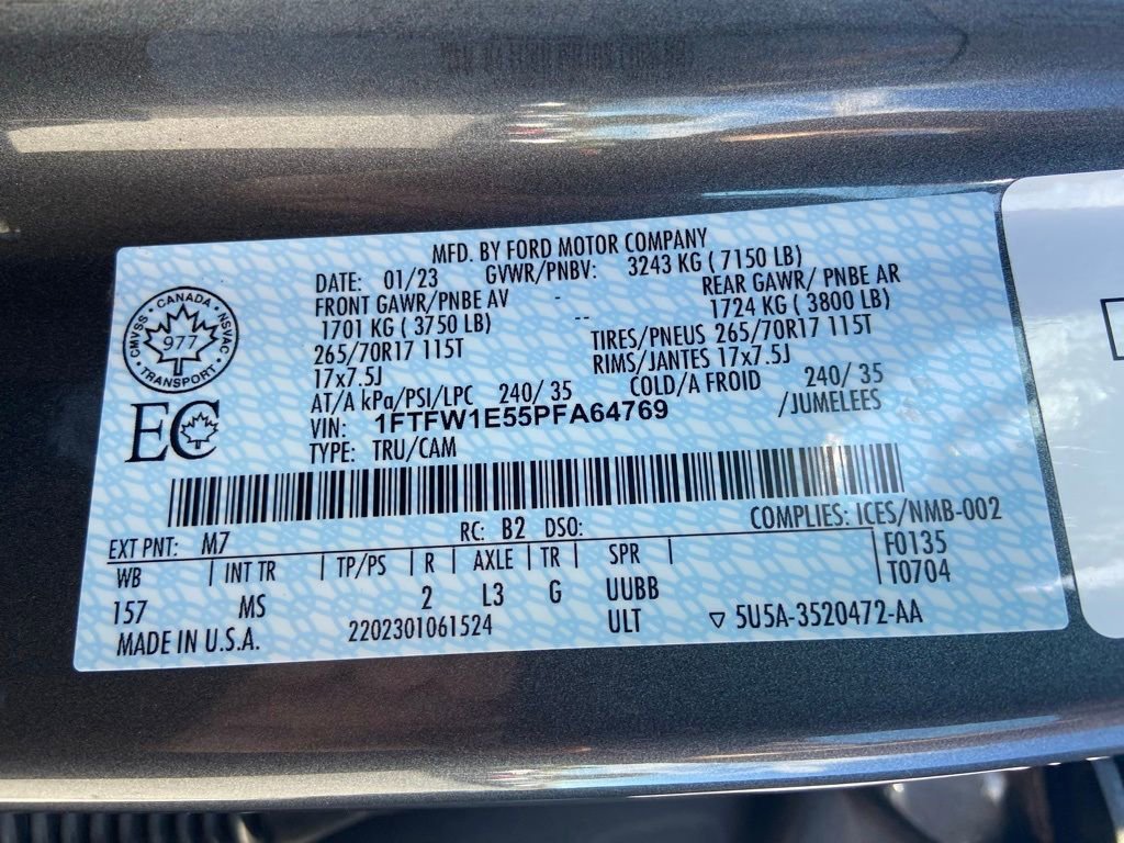 Used 2023 Ford F150 XLT w/ Trailer Tow Package image 36