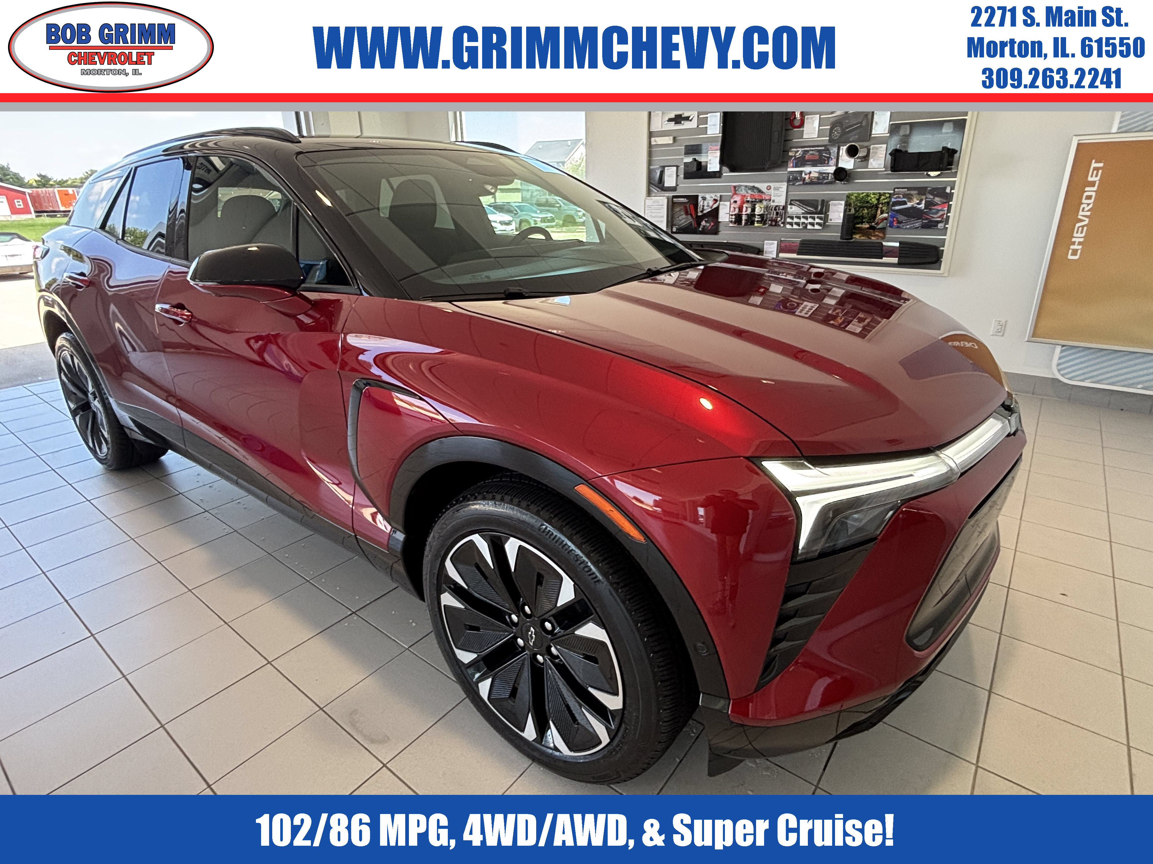 Used 2026 Chevrolet Blazer EV RS w/ Super Cruise Package