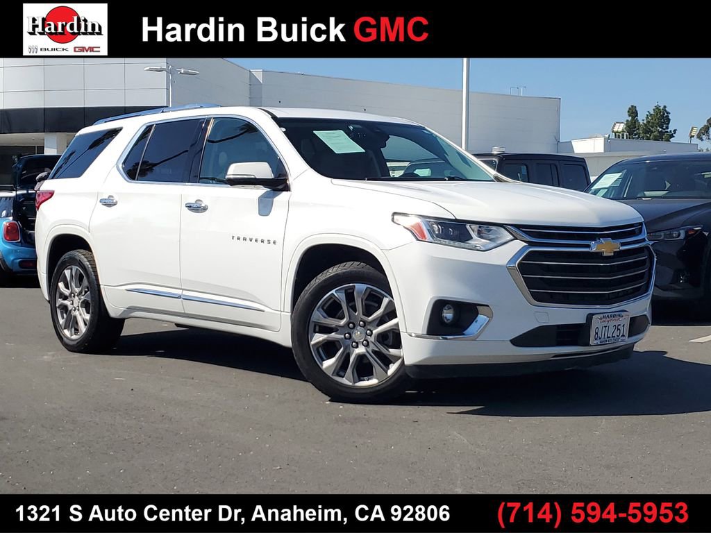 Used 2019 Chevrolet Traverse Premier w/ Driver Confidence II Package