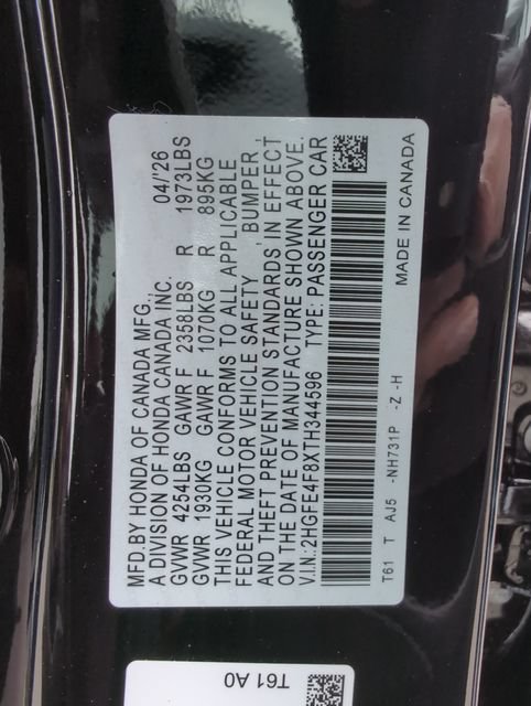 Used 2026 Honda Civic Sport Touring image 18