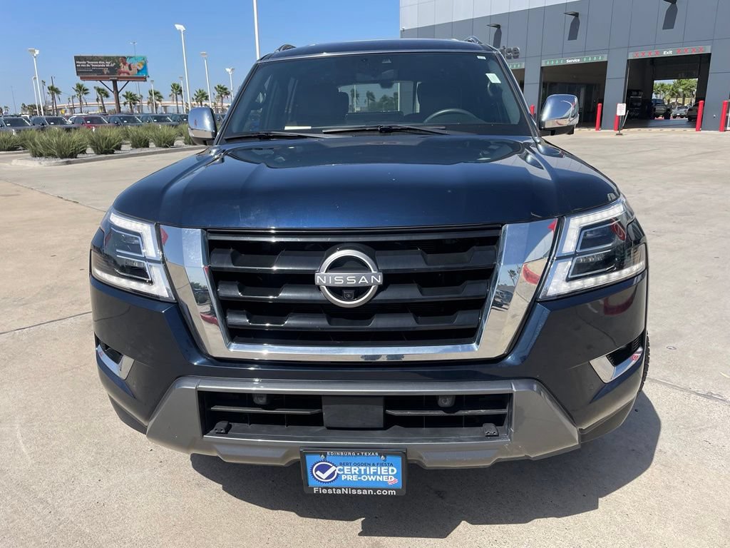 Certified 2023 Nissan Armada Platinum w/ Captain's Chairs Package RWD image 2