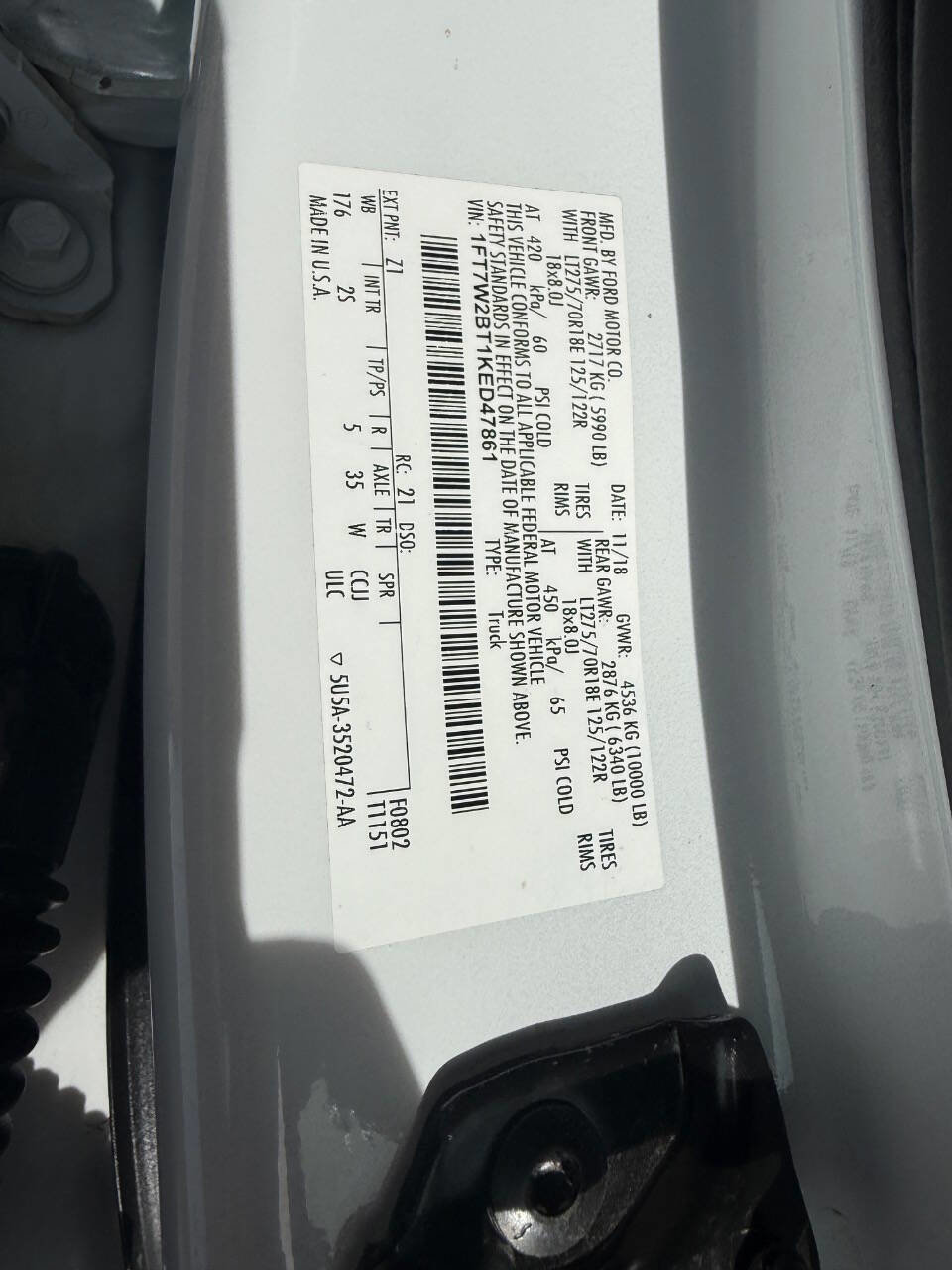 Used 2019 Ford F250 XLT w/ XLT Value Package image 33