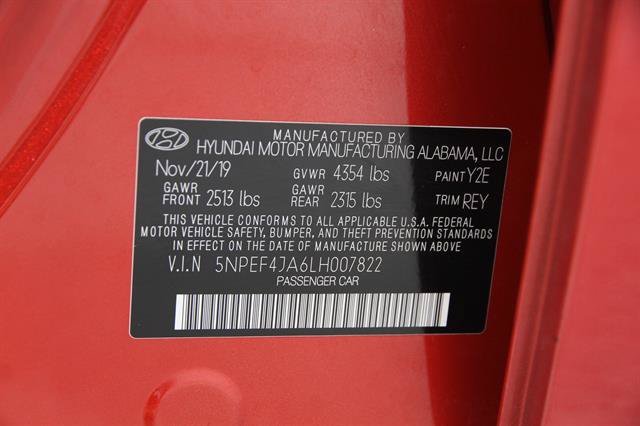 Used 2020 Hyundai Sonata SEL w/ Premium + Sunroof Package FWD image 21
