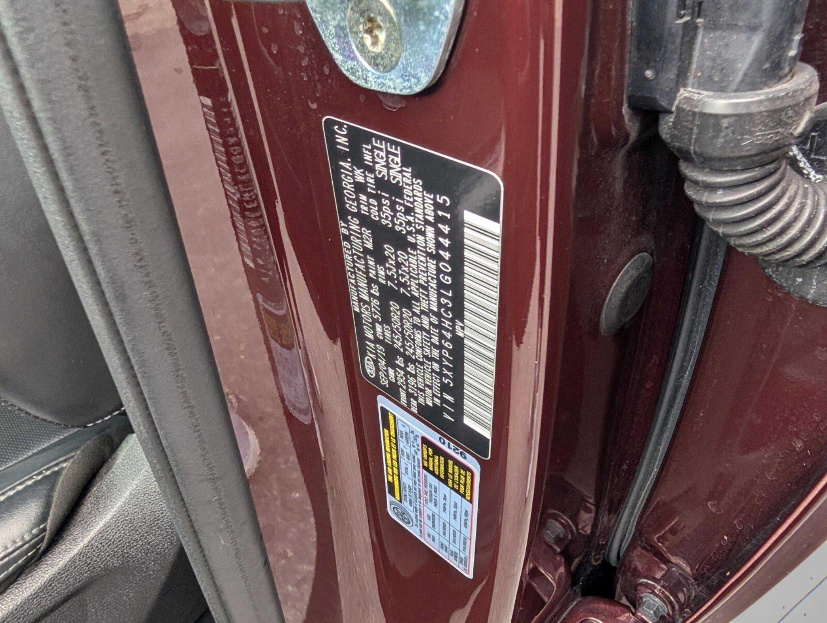 Used 2020 Kia Telluride S w/ S 8 Passenger Seating Package image 36