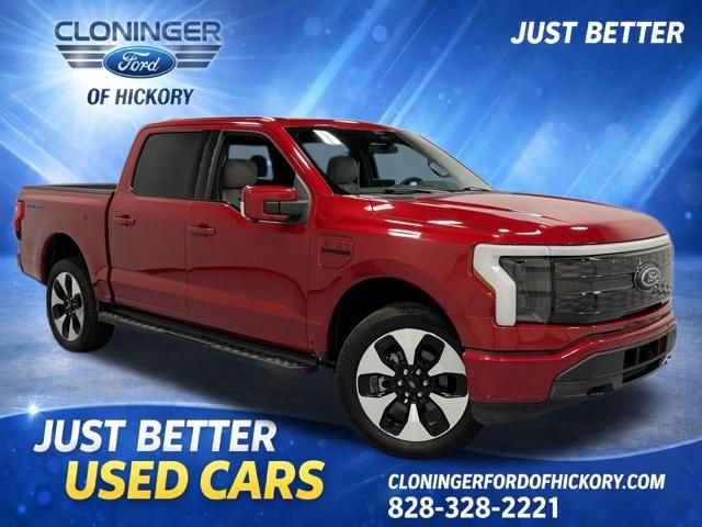 Certified 2022 Ford F150 Lightning Platinum