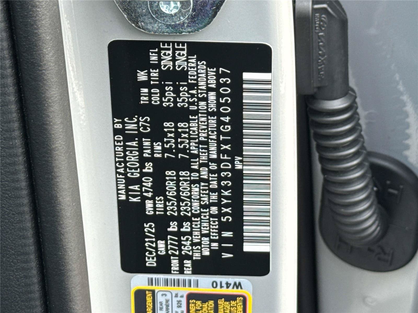 Certified 2026 Kia Sportage EX FWD image 30