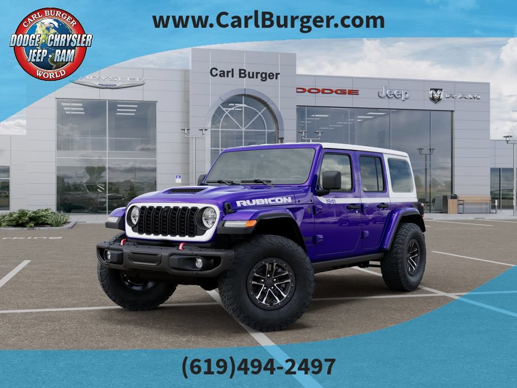 New 2026 Jeep Wrangler Unlimited Rubicon w/ Whitecap Package
