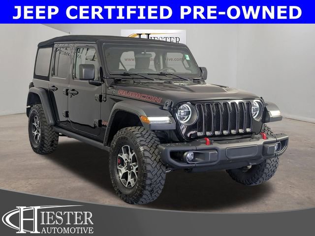 Certified 2021 Jeep Wrangler Unlimited Rubicon w/ Steel Bumper Group image 1
