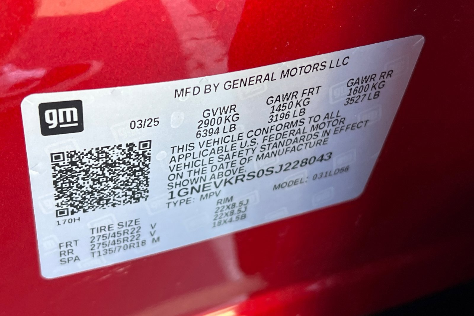 Certified 2025 Chevrolet Traverse High Country w/ LPO, Floor Liner Package image 59