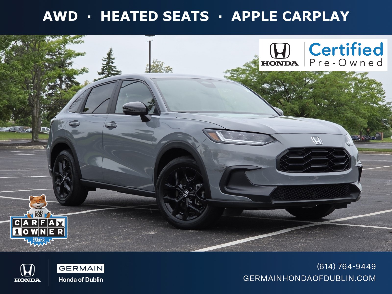 Certified 2024 Honda HR-V Sport