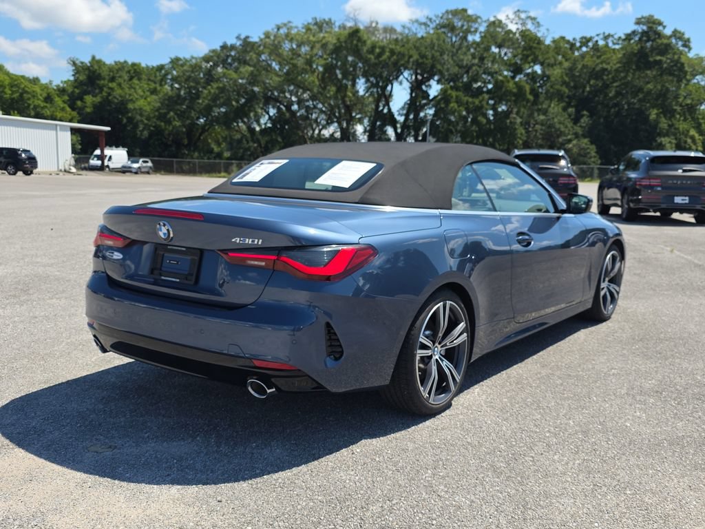 Used 2024 BMW 430i Convertible w/ Convenience Package RWD image 8