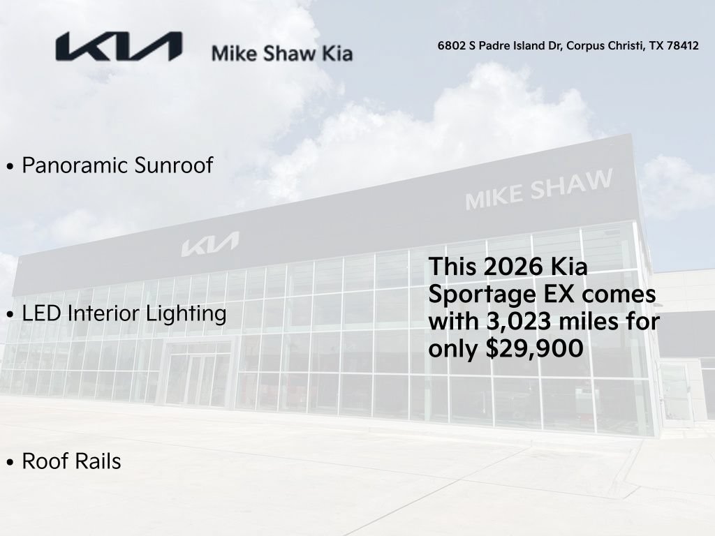 Certified 2026 Kia Sportage EX w/ EX Panorama Roof Package FWD image 4