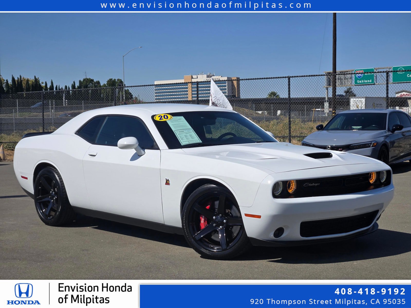 Used 2020 Dodge Challenger R/T Scat Pack w/ Dynamics Package RWD image 1