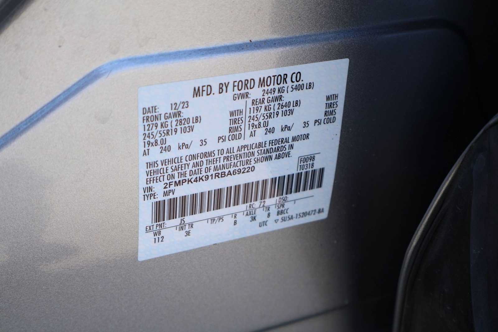 Used 2024 Ford Edge Titanium AWD/4WD image 21