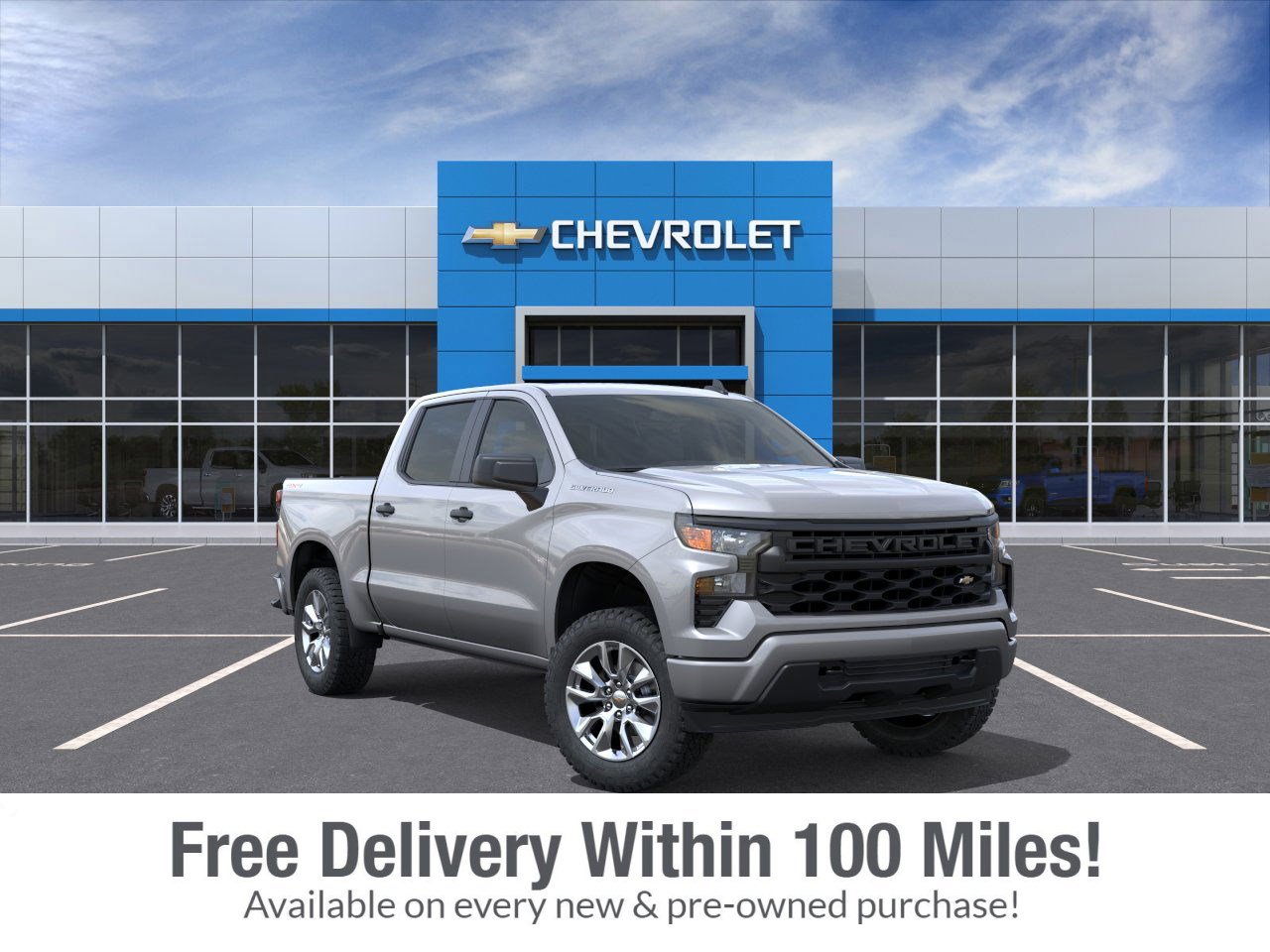 New 2026 Chevrolet Silverado 1500 Custom AWD/4WD image 1