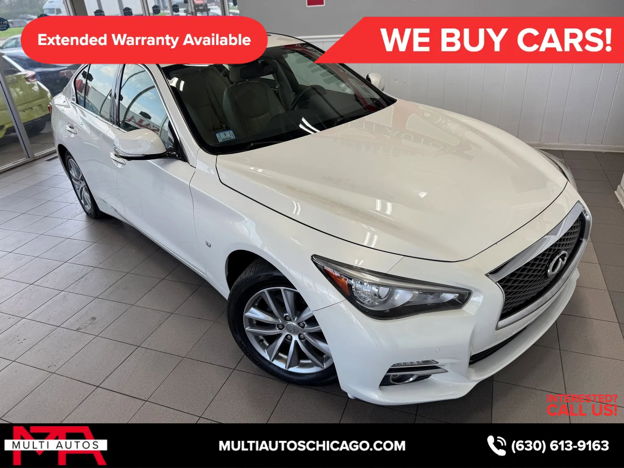 Used 2015 INFINITI Q50 Premium w/ Deluxe Touring Package image 5