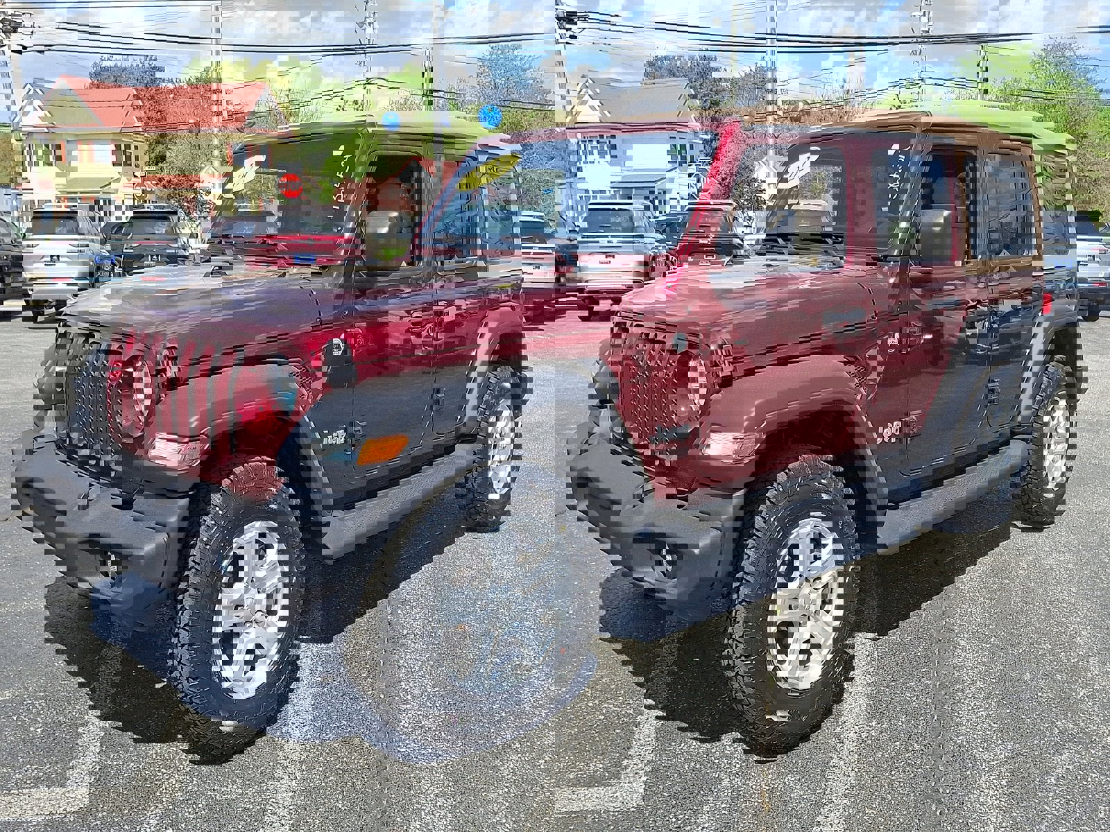 Used 2021 Jeep Wrangler Unlimited Sport image 3