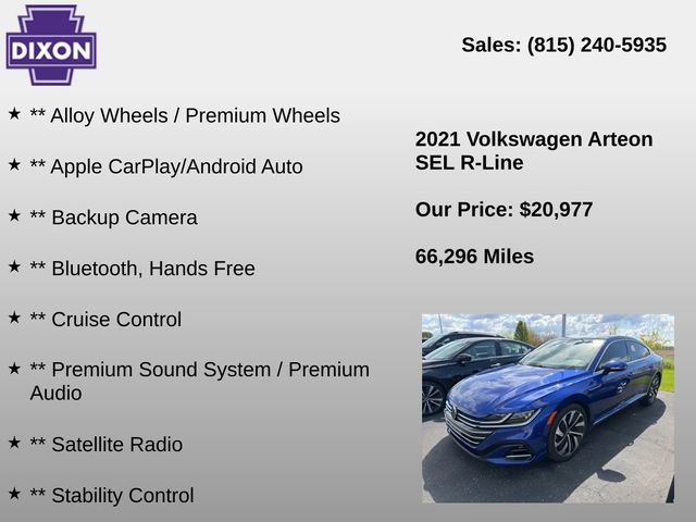 Used 2021 Volkswagen Arteon SEL AWD/4WD image 4