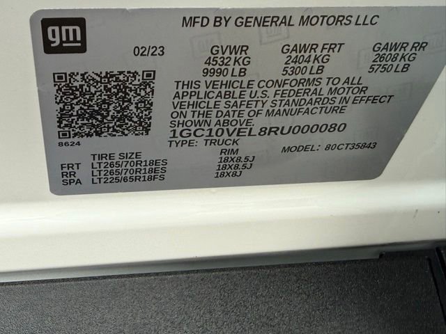 Used 2024 Chevrolet Silverado EV W/T AWD/4WD image 42