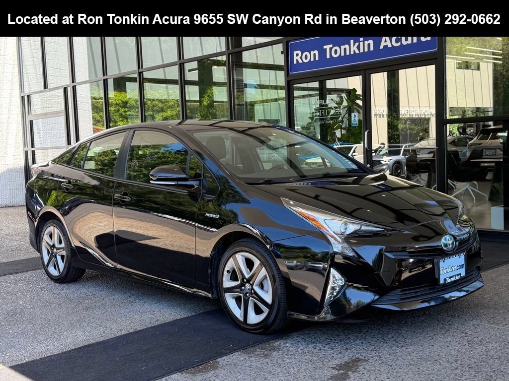 Used 2017 Toyota Prius Three Touring w/ Carpet Mat Package FWD image 1
