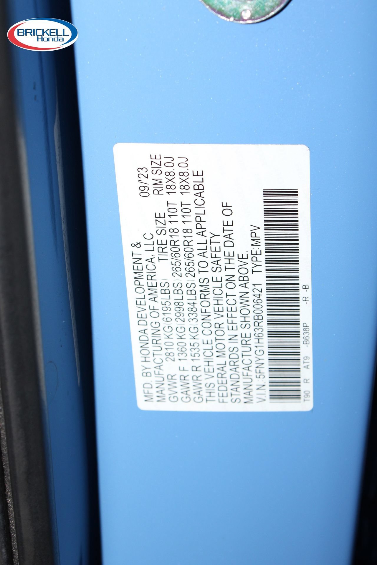 Certified 2024 Honda Pilot TrailSport image 29