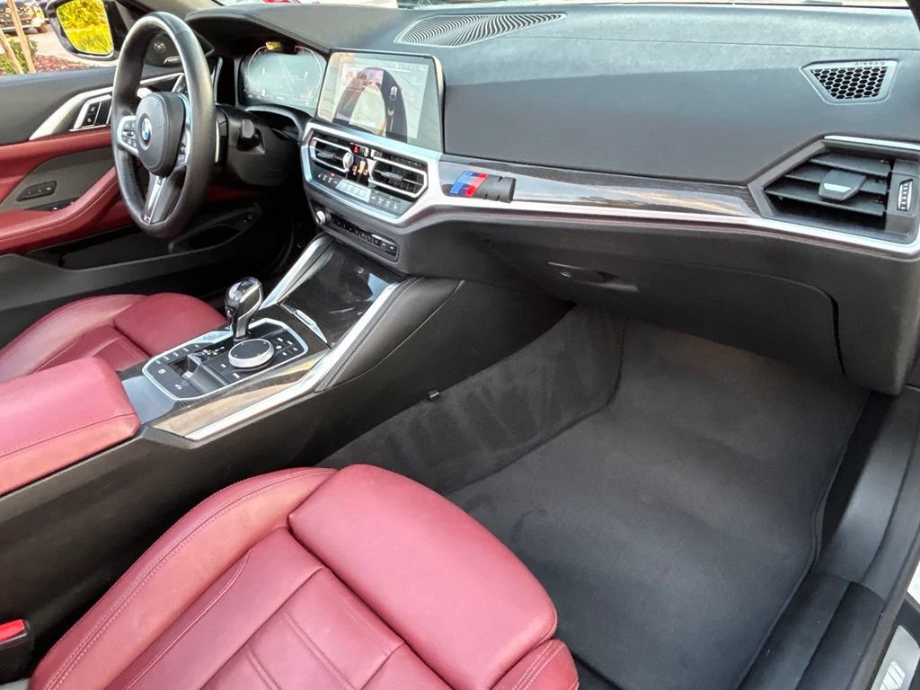 Used 2021 BMW 430i Convertible w/ M Sport Package RWD image 48