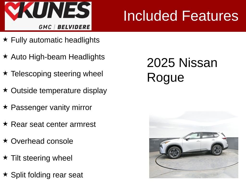 Used 2025 Nissan Rogue SV AWD/4WD image 3