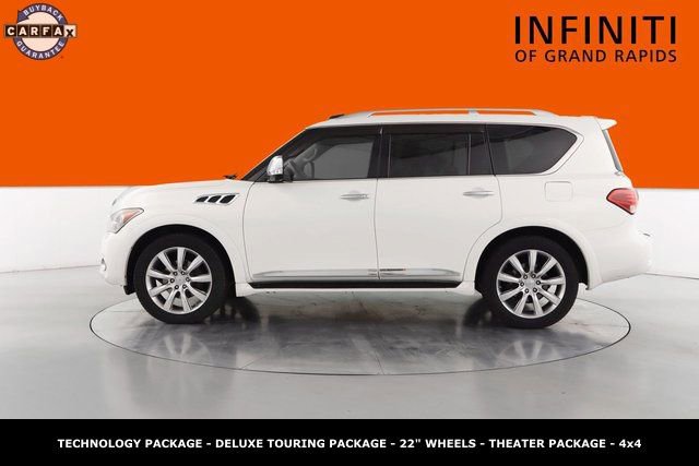 Used 2012 INFINITI QX56 4WD w/ Deluxe Touring Pkg image 6