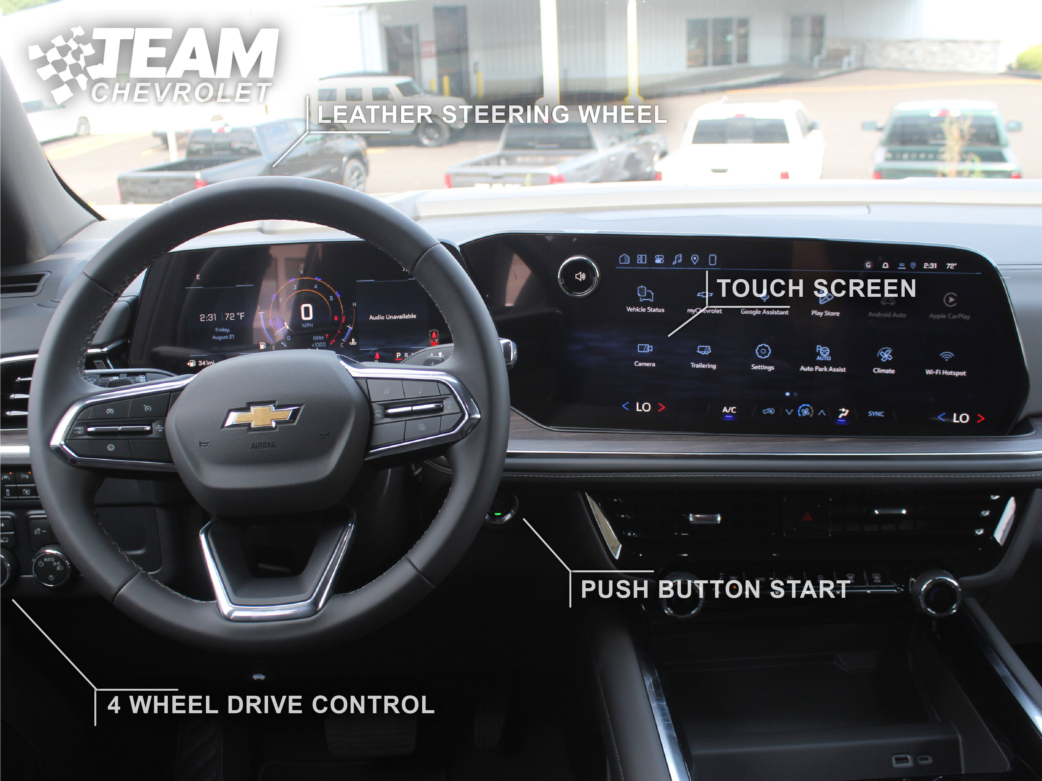 New 2026 Chevrolet Tahoe LS w/ LPO, Dark Essentials Package AWD/4WD image 3