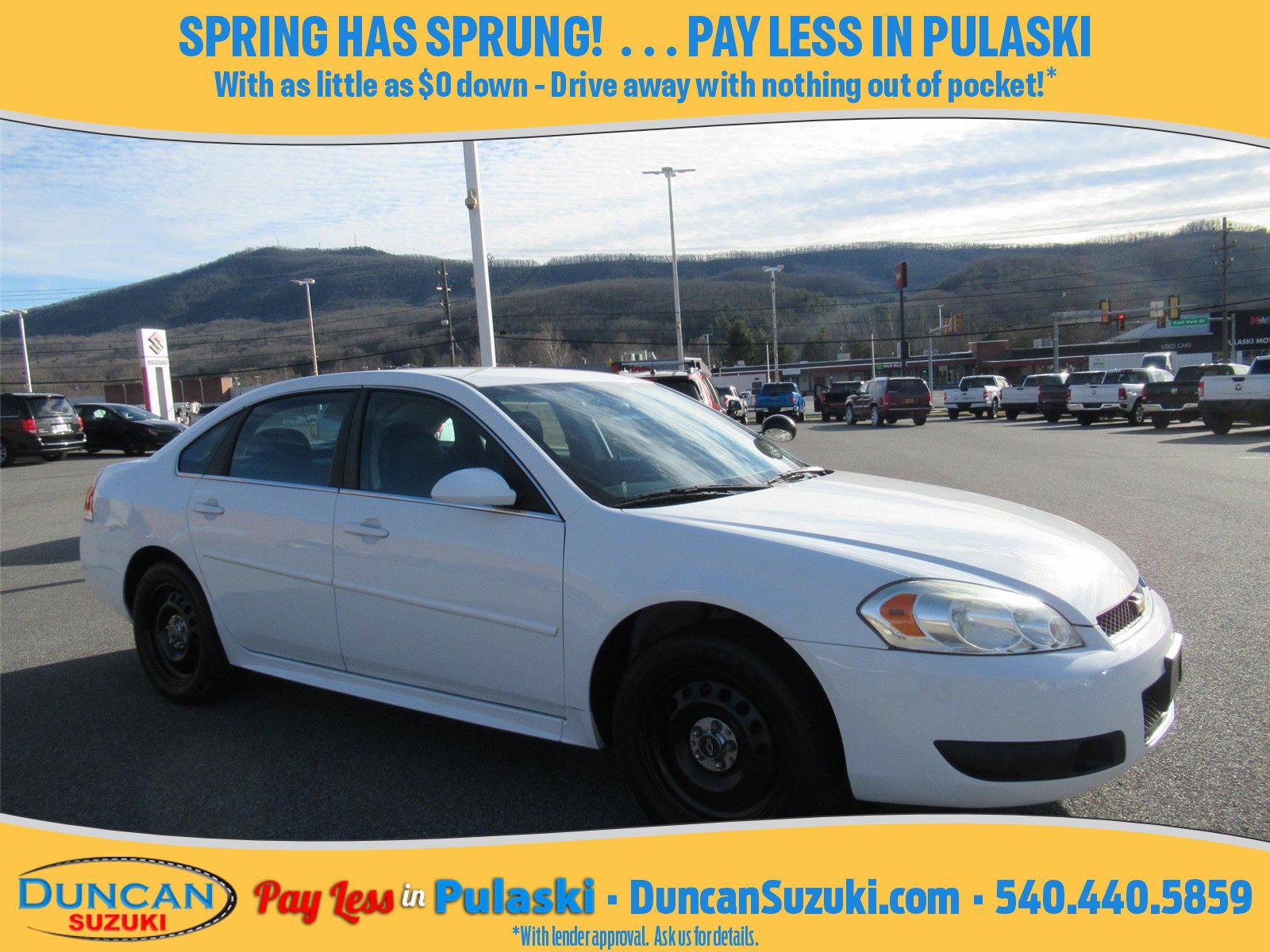 Used 2013 Chevrolet Impala Police FWD image 1