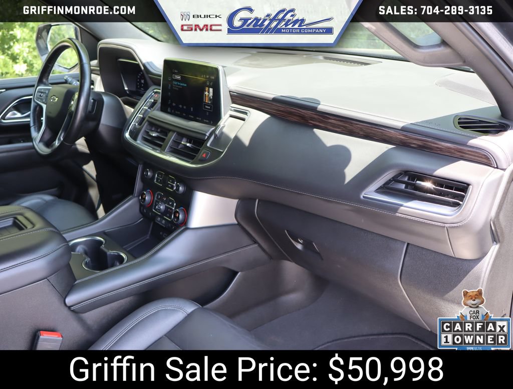 Certified 2022 Chevrolet Tahoe Z71 w/ Luxury Package AWD/4WD image 47