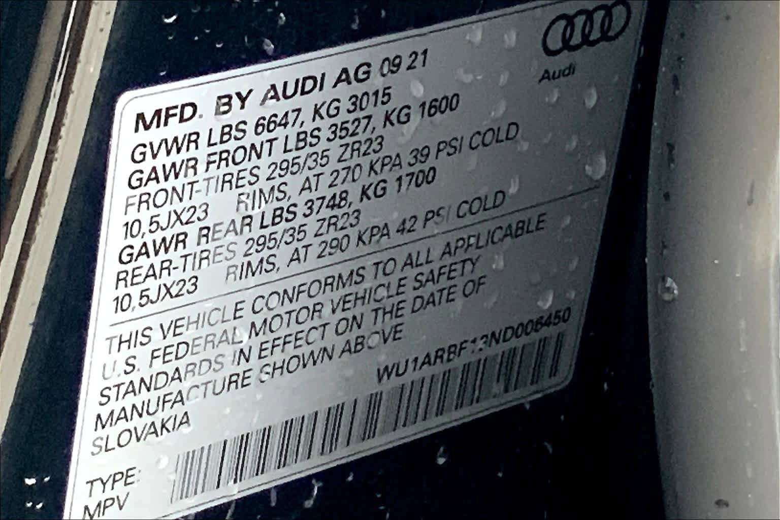Used 2022 Audi RS Q8 AWD/4WD image 30