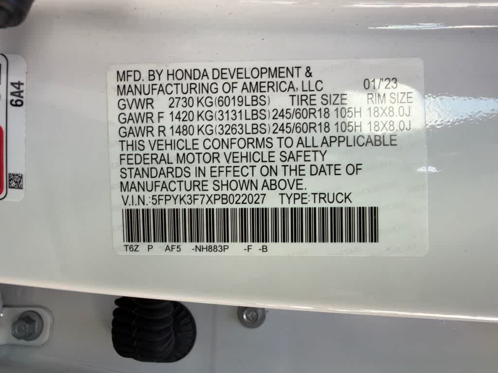 Used 2023 Honda Ridgeline RTL-E image 36