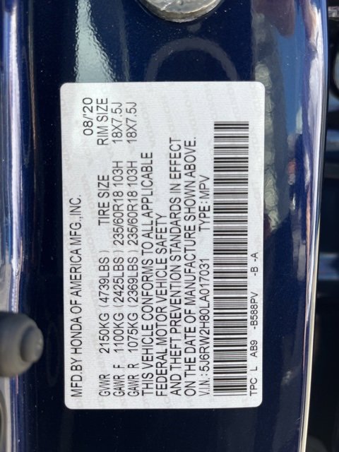 Used 2020 Honda CR-V EX-L image 44