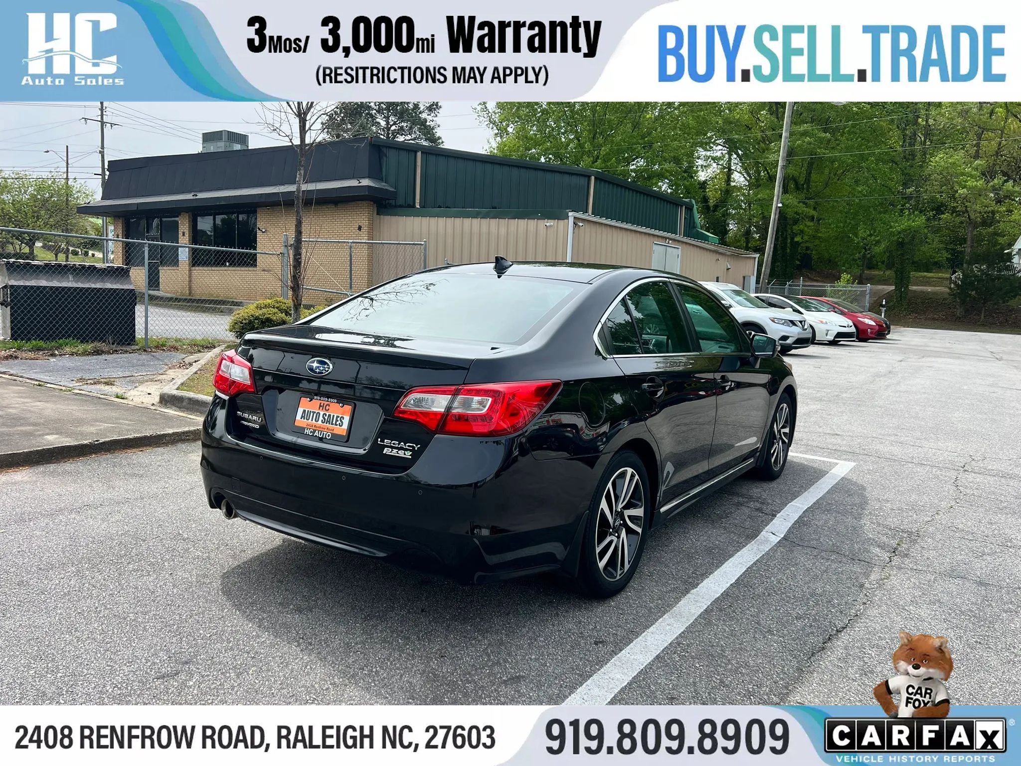 Used 2017 Subaru Legacy 2.5i Sport image 5