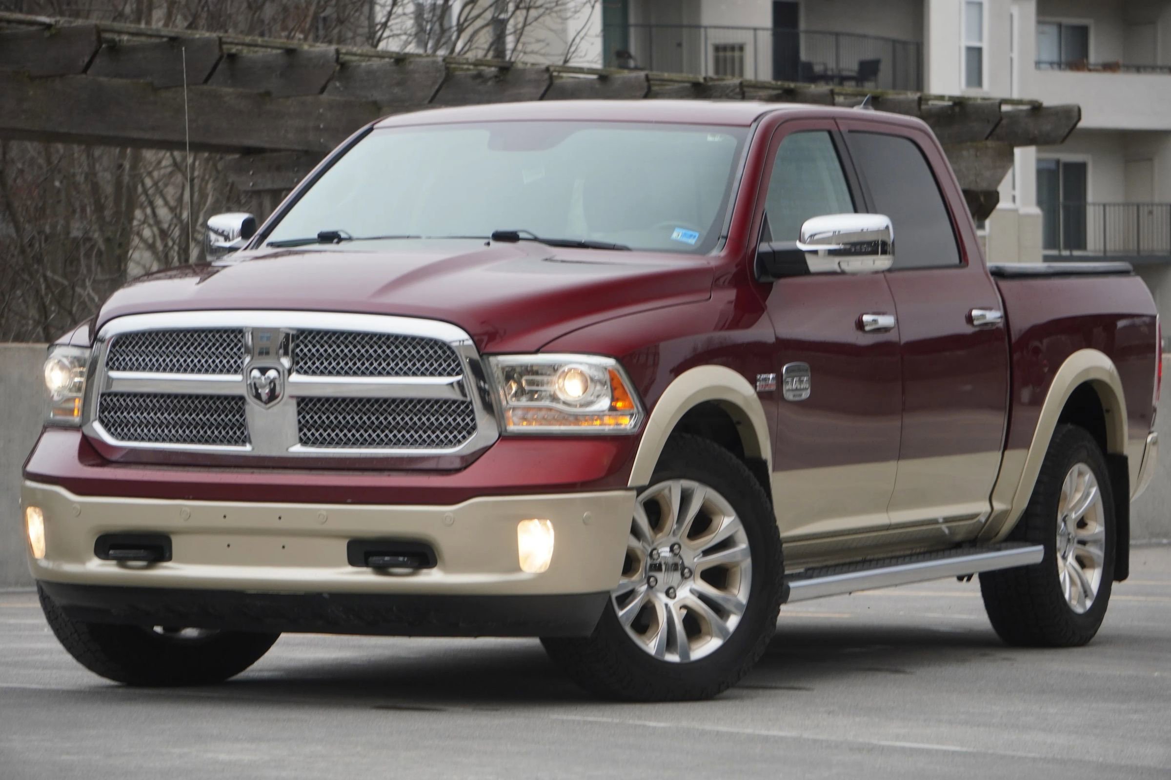 Used 2016 RAM 1500 Laramie Longhorn w/ Protection Group AWD/4WD image 3