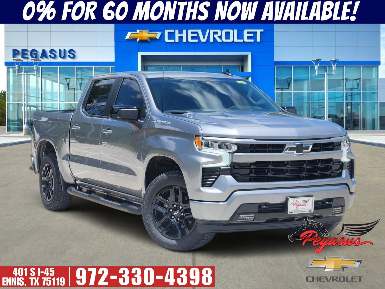 New 2026 Chevrolet Silverado 1500 RST w/ RST Select Package RWD image 1