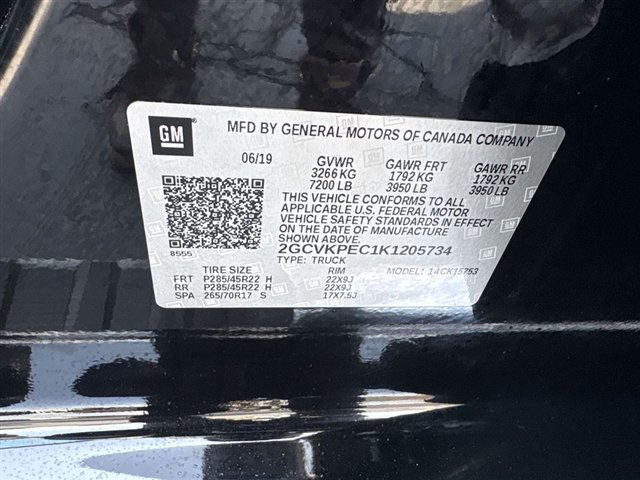 Certified 2019 Chevrolet Silverado 1500 LT w/ LPO, Chrome Package AWD/4WD image 31