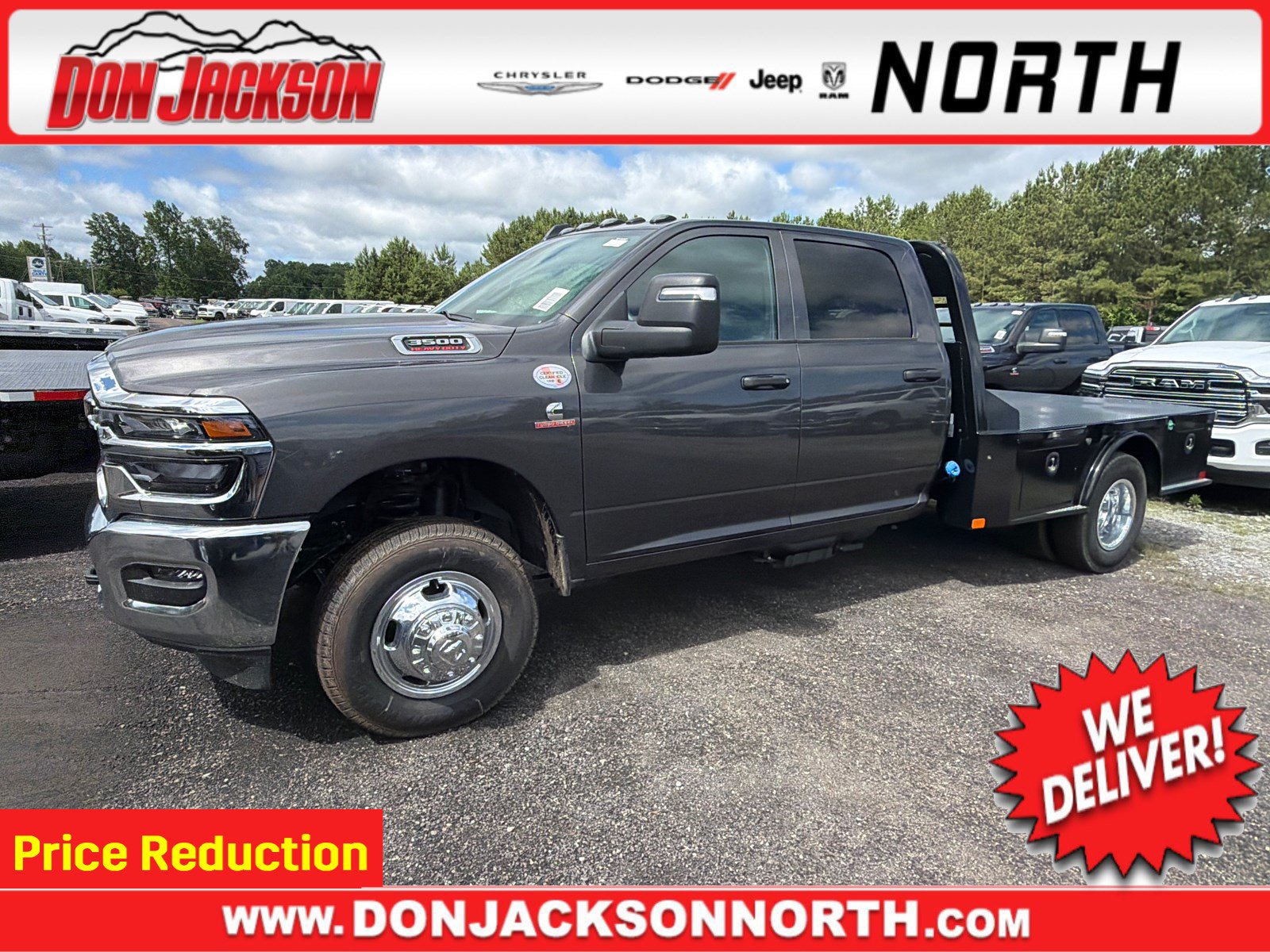 New 2026 RAM 3500 Tradesman w/ Chrome Appearance Group A