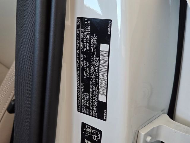 New 2026 Volvo XC90 T8 Core AWD/4WD image 19