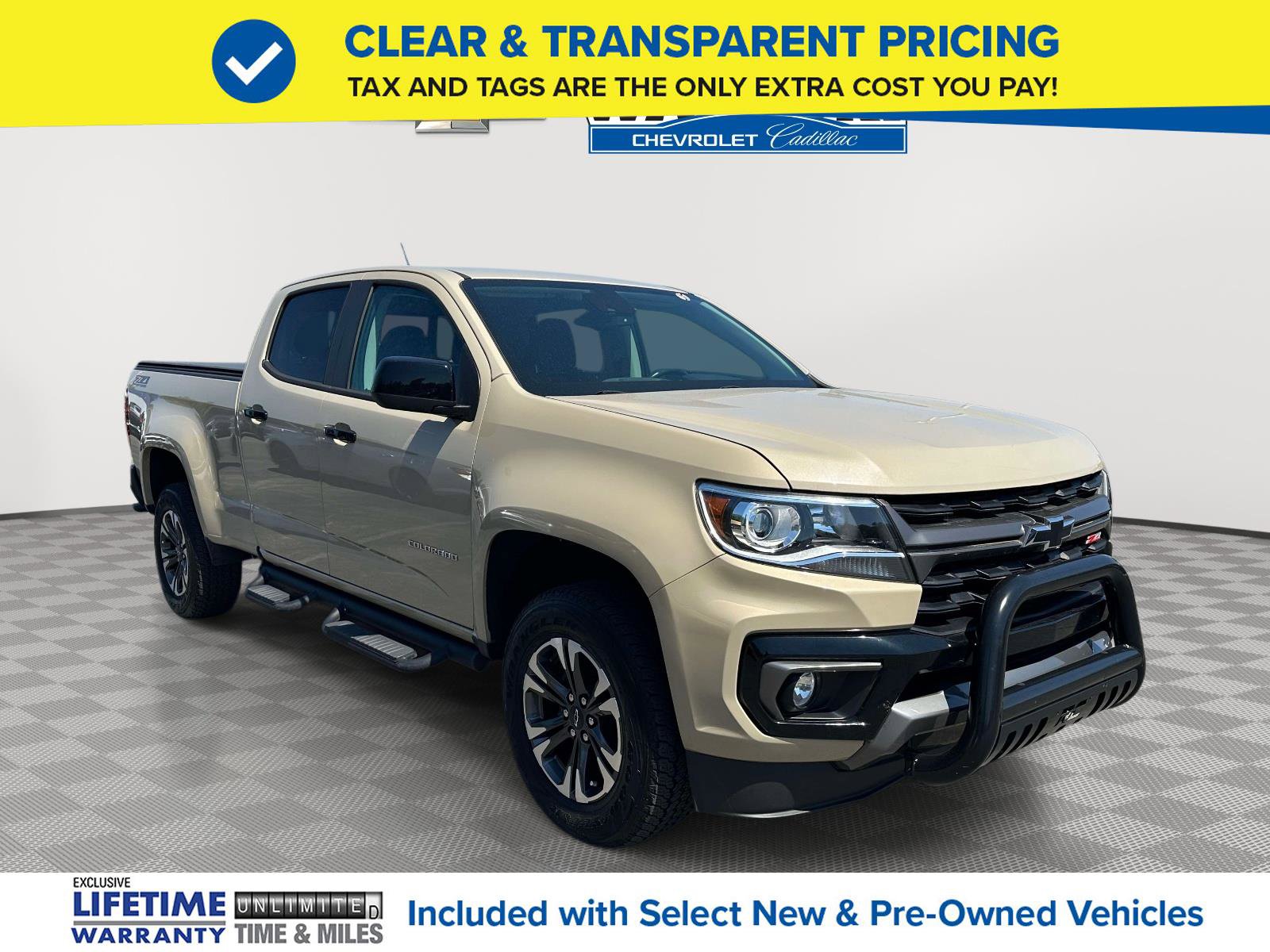 Used 2021 Chevrolet Colorado Z71 w/ LPO, Tonneau and Step Package