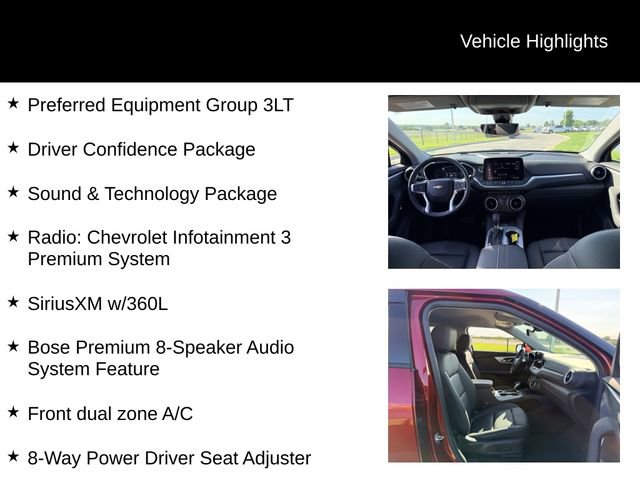 Used 2023 Chevrolet Blazer LT w/ Sound & Technology Package AWD/4WD image 12