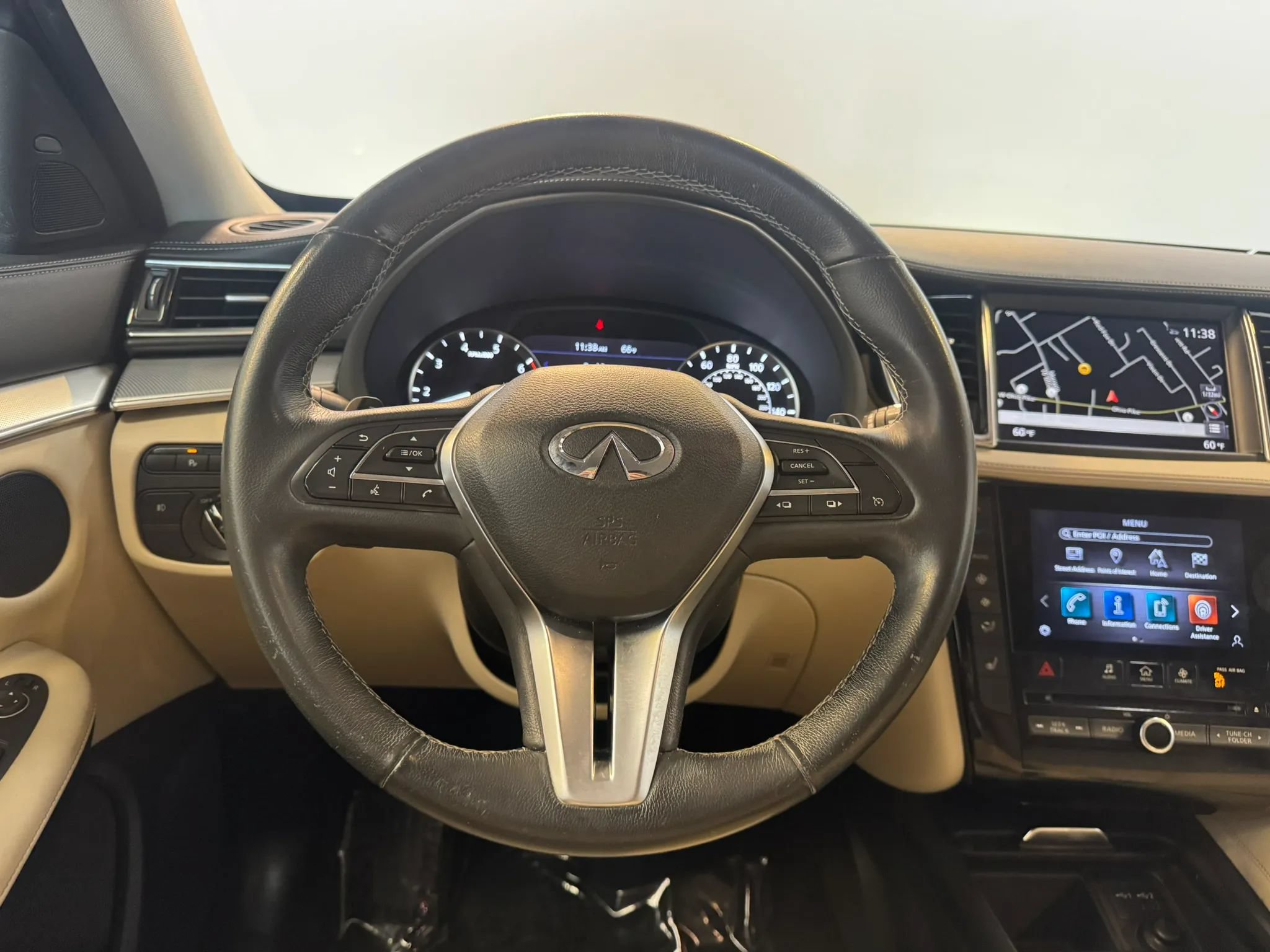 Used 2020 INFINITI QX50 Luxe w/ Navigation Package AWD/4WD image 10