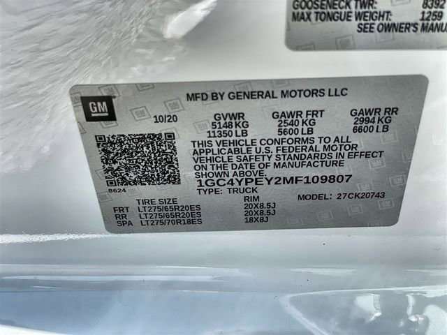 Used 2021 Chevrolet Silverado 2500 LTZ w/ LTZ Premium Package image 35