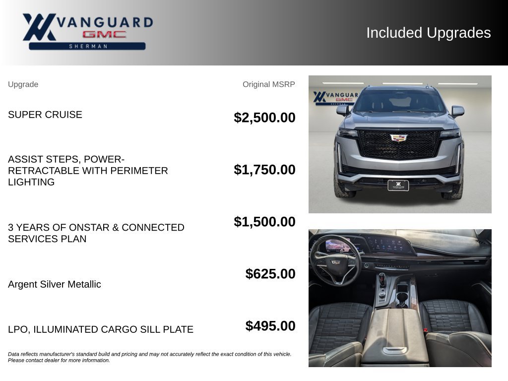 Used 2023 Cadillac Escalade ESV Sport Platinum AWD/4WD image 9